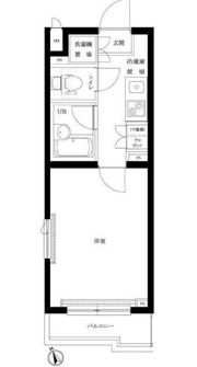 ルーブル荻窪伍番館の間取り画像