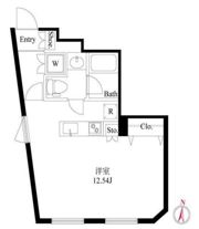 メゾンベルヴィ下北沢の間取り画像