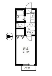 フレア・プランドールAの間取り画像