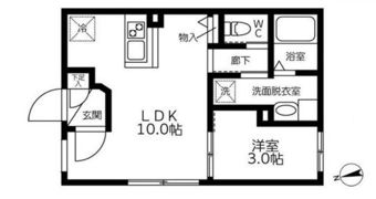 中野エイベストハイムの間取り画像