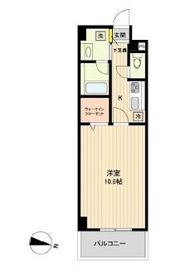 ベルメゾン若林の間取り画像