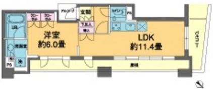 カスタリア若林公園の間取り画像