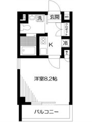 サニーハイマート下北沢の間取り画像