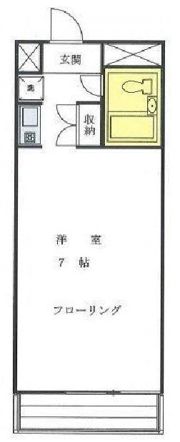 コモドスクエア北新宿の間取り画像