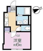 リヴェールK中井の間取り画像