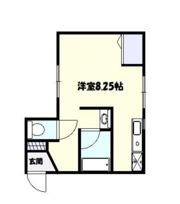 ティーセン邸の間取り画像