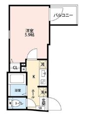 グランクオール代田橋の間取り画像