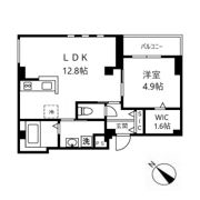 クレスト下北沢の間取り画像
