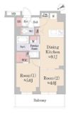 パークアクシス落合東中野の間取り画像
