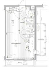PREMIUM CUBE G 北新宿 DEUXの間取り画像