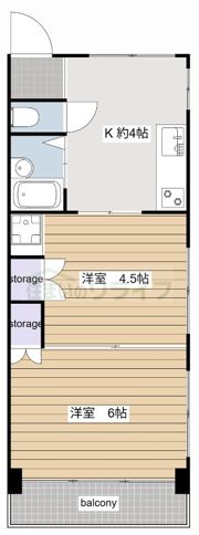 シルバーハイムの間取り画像