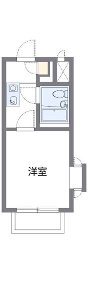 レオパレスグリーンの間取り画像