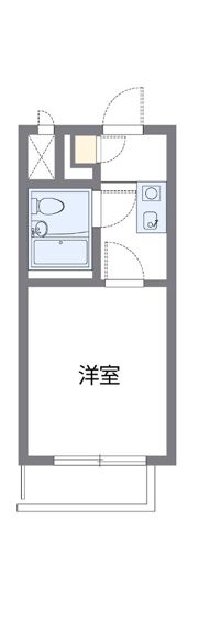 レオパレスグリーンの間取り画像