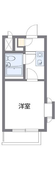 レオパレスグリーンの間取り画像