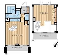 レジデンス三宿の間取り画像