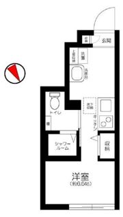 ソルナクレイシア東中野の間取り画像