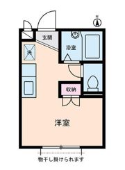 ユーハイツの間取り画像