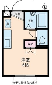 ユーハイツの間取り画像