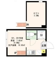 アーバンクレストの間取り画像