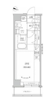 RELUXIA両国Ⅱの間取り画像