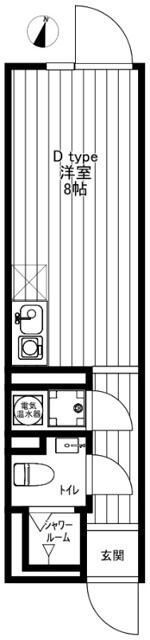 COCOFLAT阿佐ヶ谷の間取り画像
