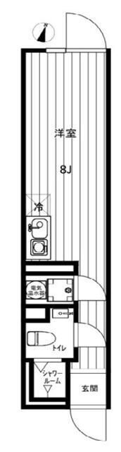 COCOFLAT 阿佐ヶ谷の間取り画像