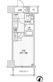レジディア笹塚Ⅱの間取り画像