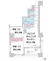 ステラメゾン三軒茶屋の間取り画像
