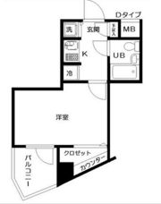 日神デュオステージ笹塚西館の間取り画像