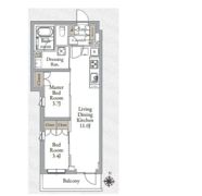 Live Casa千鳥の間取り画像