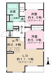 セリジェ中野の間取り画像