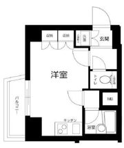 ルーブル渋谷初台弐番館の間取り画像
