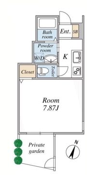 OHANA House 4Tの間取り画像
