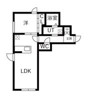 シエル中野坂上の間取り画像