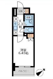 ラクラス杉並方南町の間取り画像