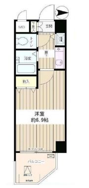 パークヒルズ落合の間取り画像
