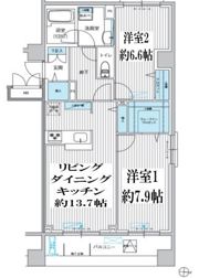 パークスリー高円寺の間取り画像