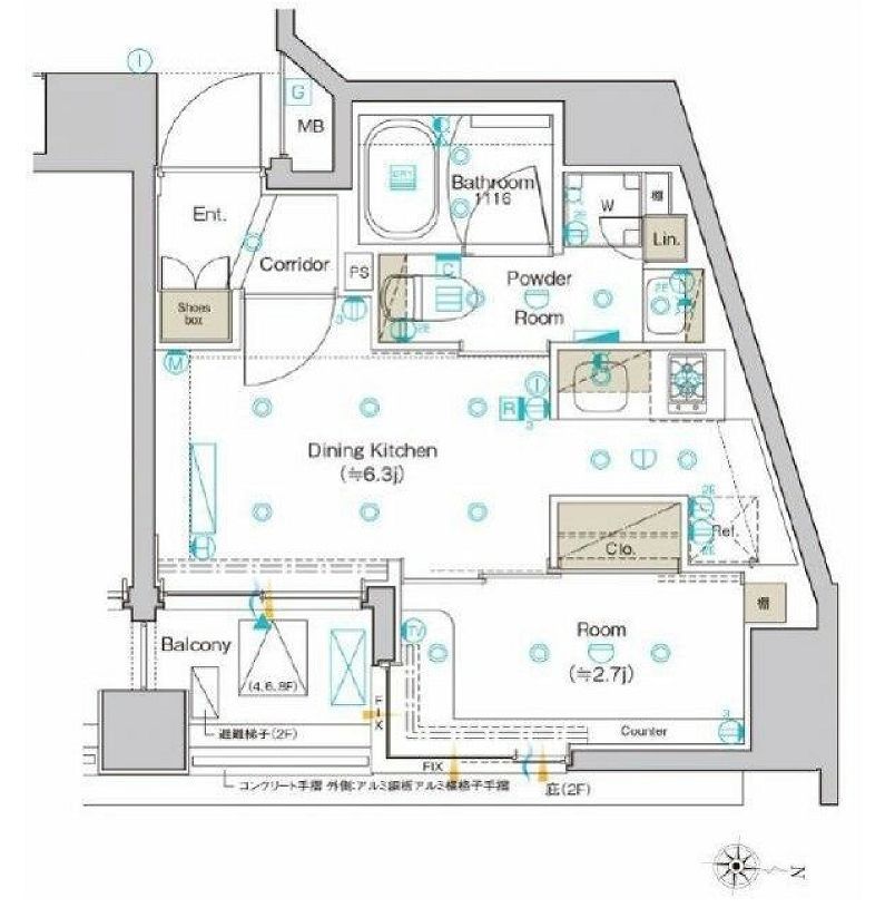間取図