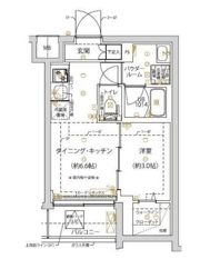 SPコート千川の間取り画像