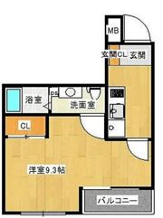 クラスタ笹塚の間取り画像
