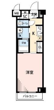 フェニックス富士見ヶ丘の間取り画像