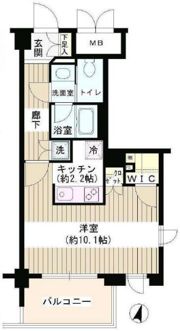 アゼリアテラス新宿の間取り画像
