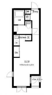 コスモリード東高円寺レジデンスの間取り画像