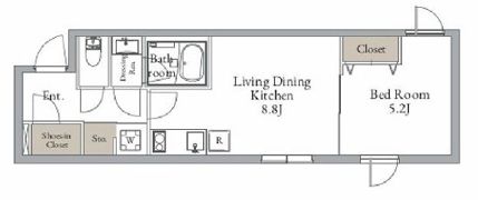LiveFlat西荻窪の間取り画像