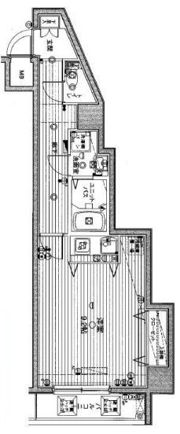 グランヴァン東中野Ⅲの間取り画像