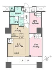 ザ・パークハウス西新宿タワー60の間取り画像