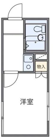 レオパレスハーモニーハイツ中野の間取り画像