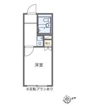 レオパレスハーモニーハイツ中野の間取り画像
