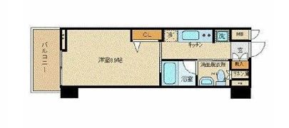ZOOM飯田橋の間取り画像
