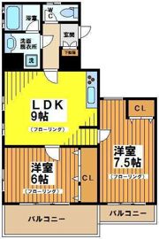 パインヒルズ東松原の間取り画像